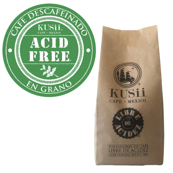 Kusii Café libre de Acidez 100% orgánico y 100% artesanal