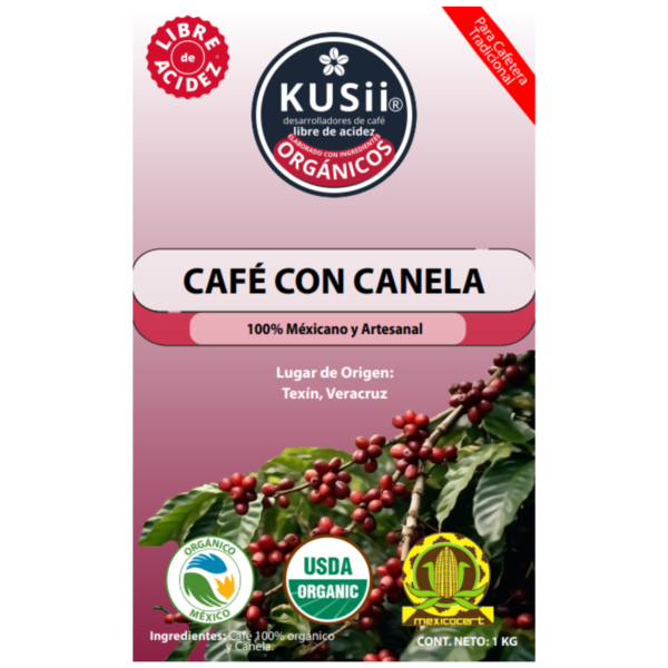 Café Tostado sabor Canela