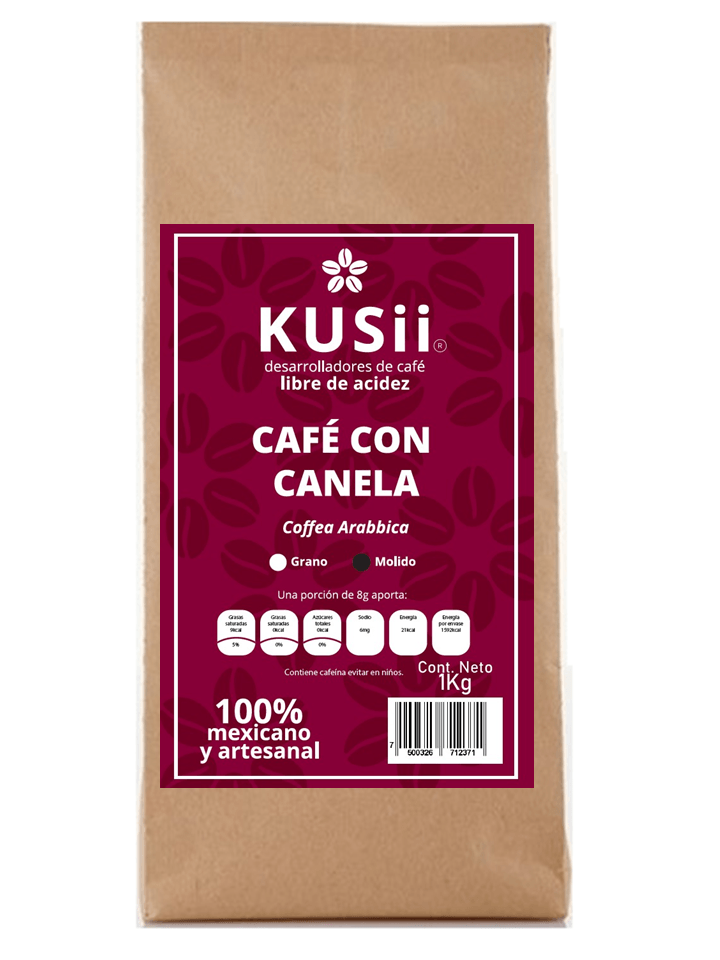 Café Tostado sabor Canela
