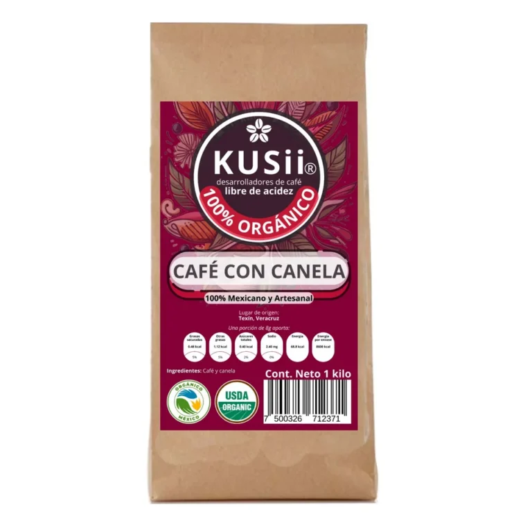 Café Tostado sabor Canela
