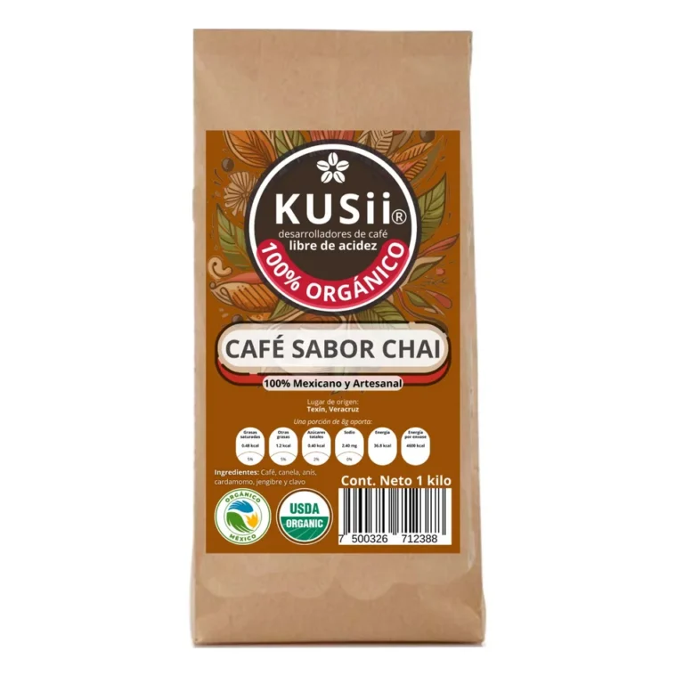 Café Tostado sabor Chai